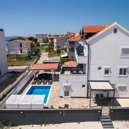 Apartment In Okrug Gornji With Sea View, Balcony, Air Conditioning, Wifi 5134-2 *